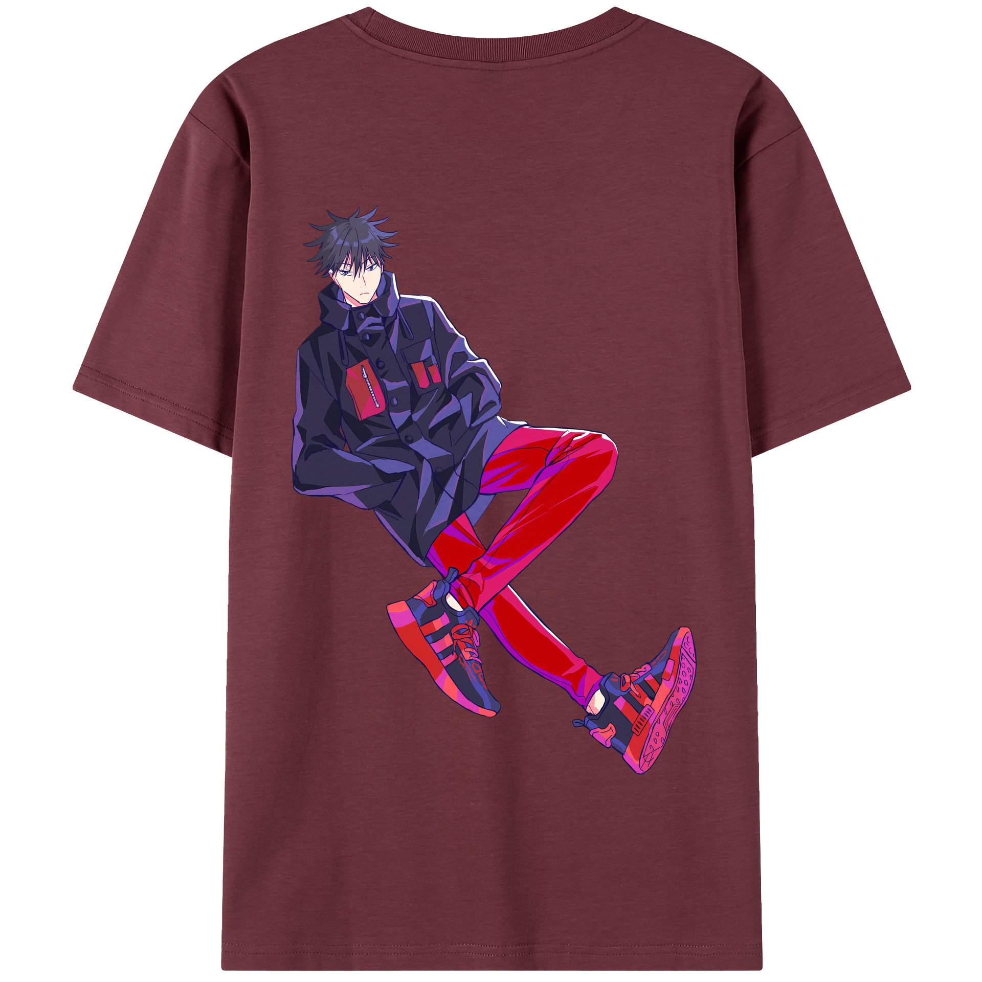 （画像用） 呪術廻戦 Jujutsu Kaisen 綿100％半袖Tシャツ（背面プリント）